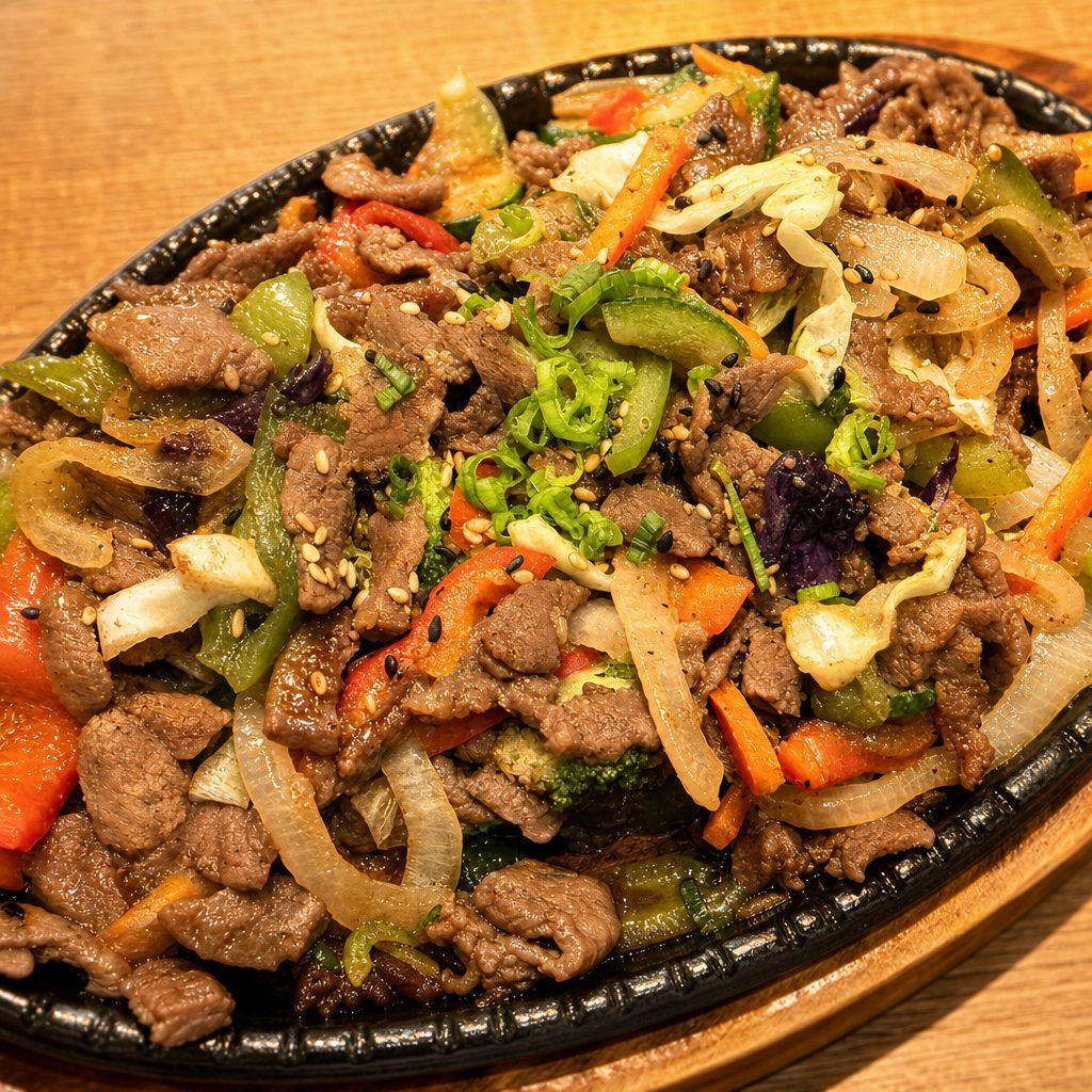 Korean BBQ Lunch.