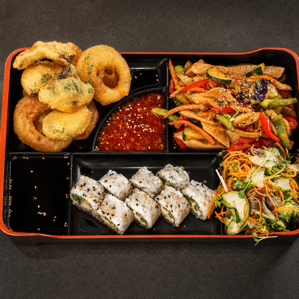 Bento Box Lunch.