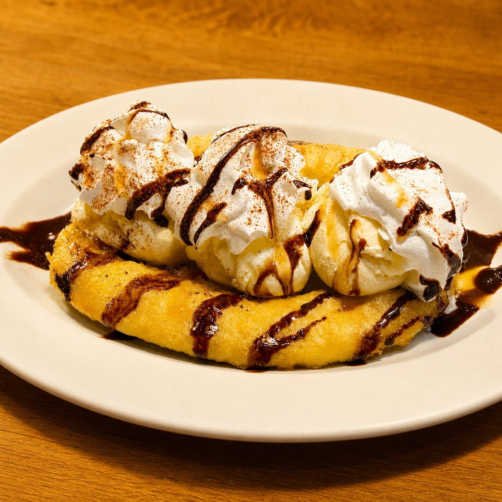 Tempura Banana.
