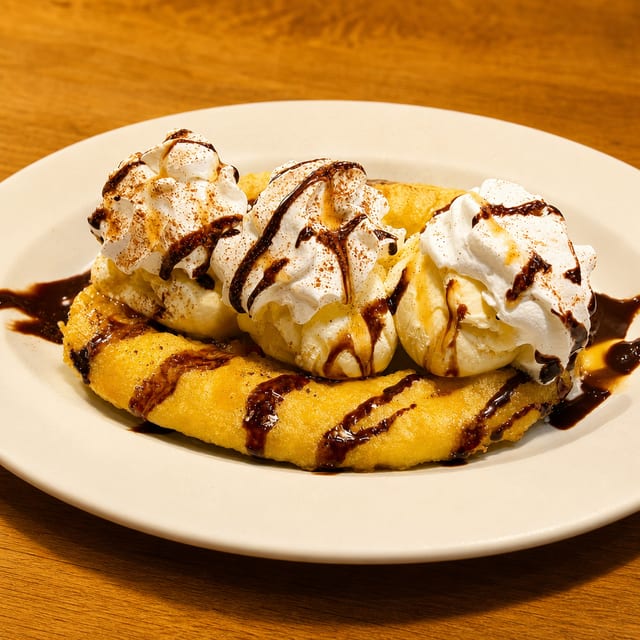Tempura Banana.