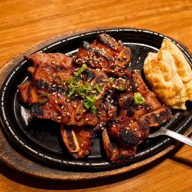 Beef Short Ribs Lunch.