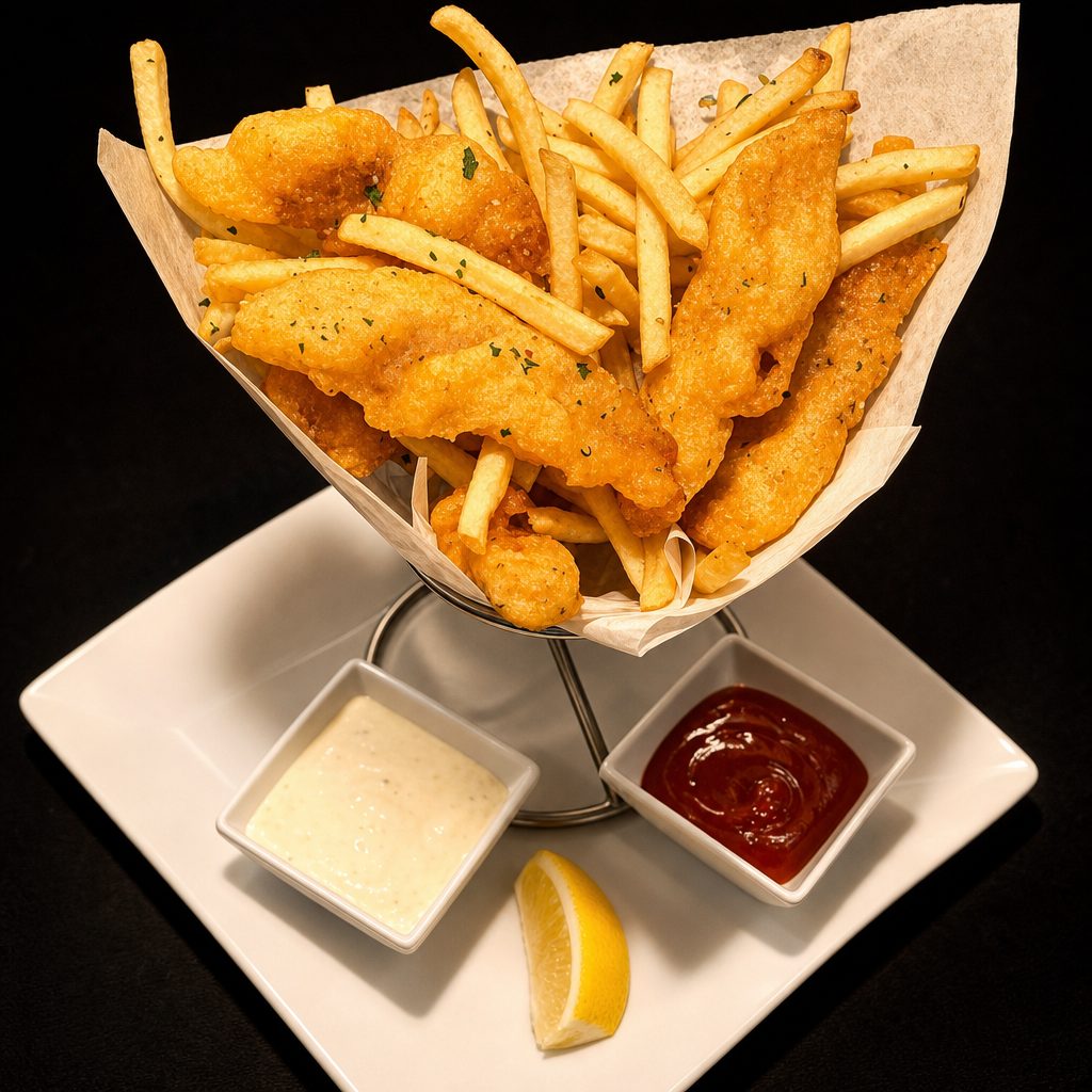 Fish and Chips.