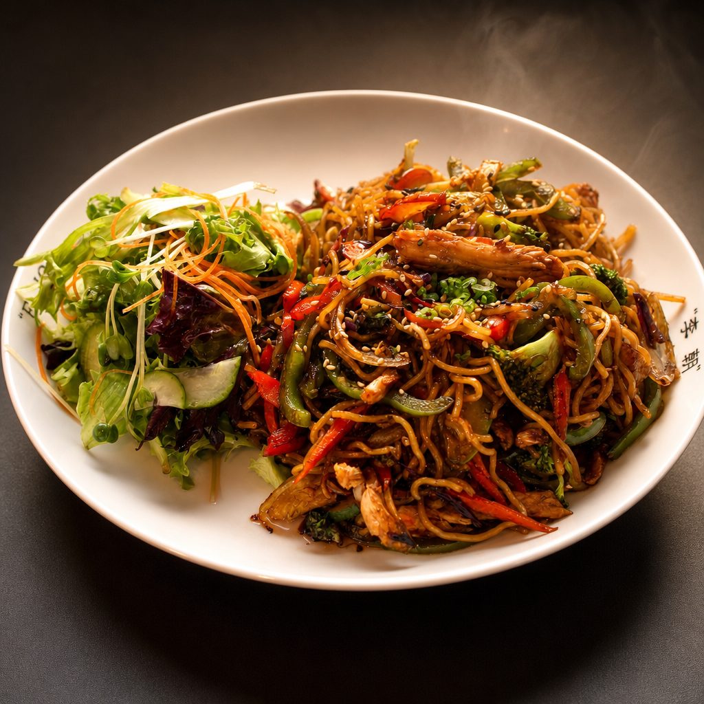 Yakisoba Noodles.