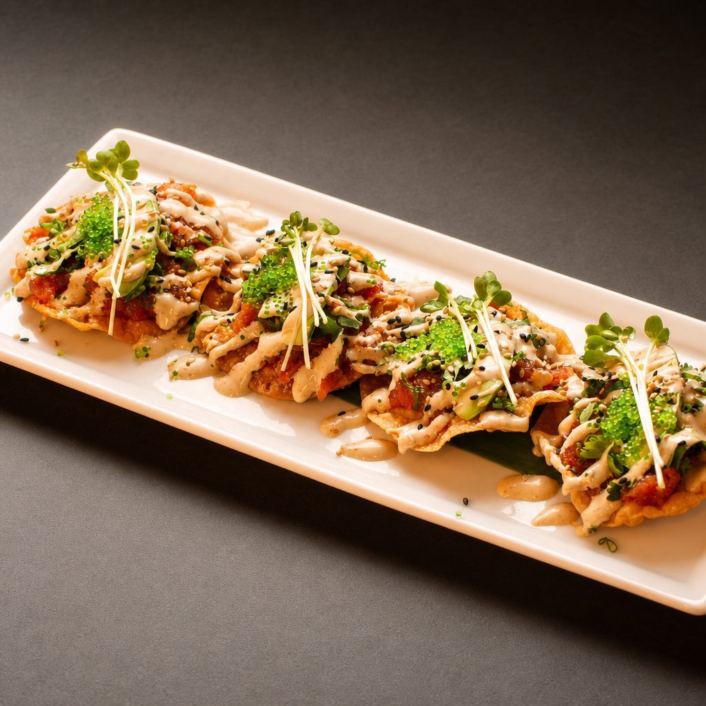 Tuna Tostadas.
