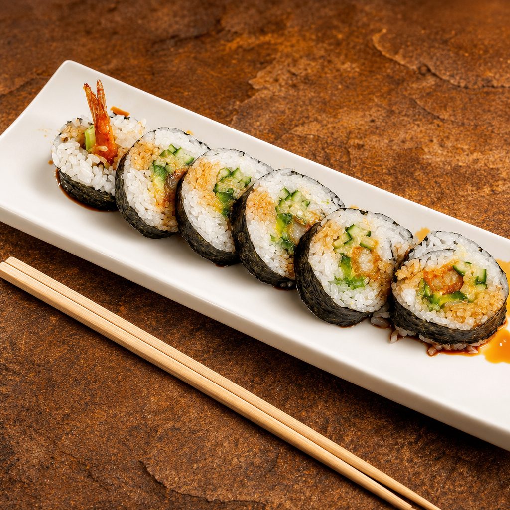 Tempura Shrimp Roll.